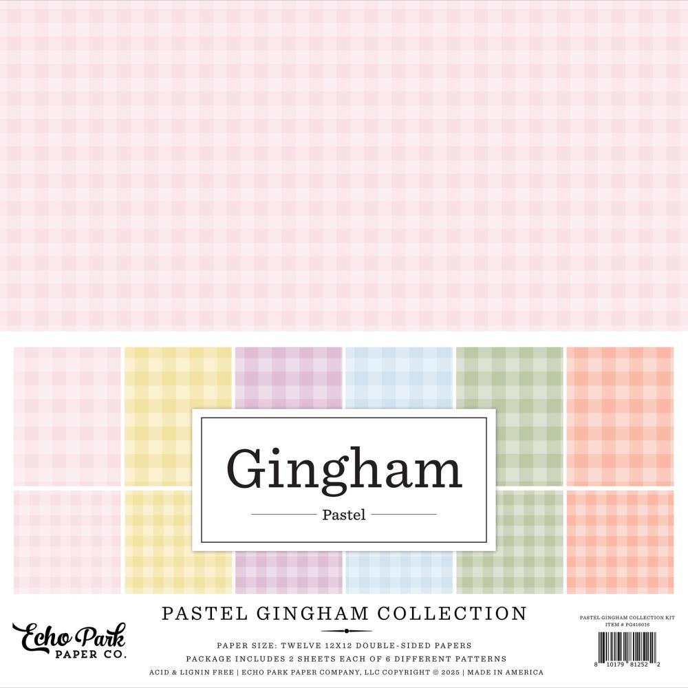 Echo Park - Gingham Pastel Collection