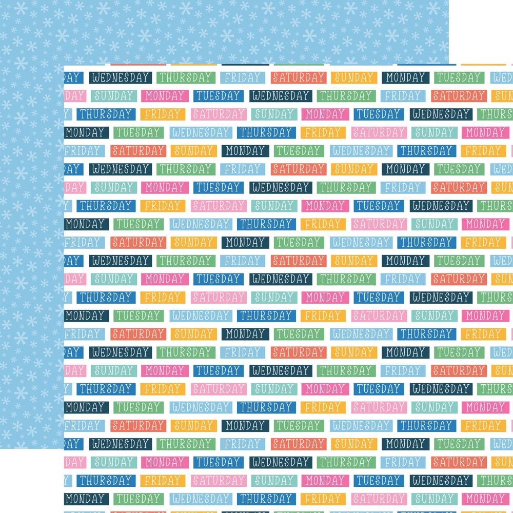 Echo Park - Plan On It Paper - Days Of The Week Labels