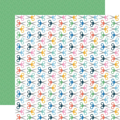 Echo Park - Plan On It Paper - Cut It Out Scissors