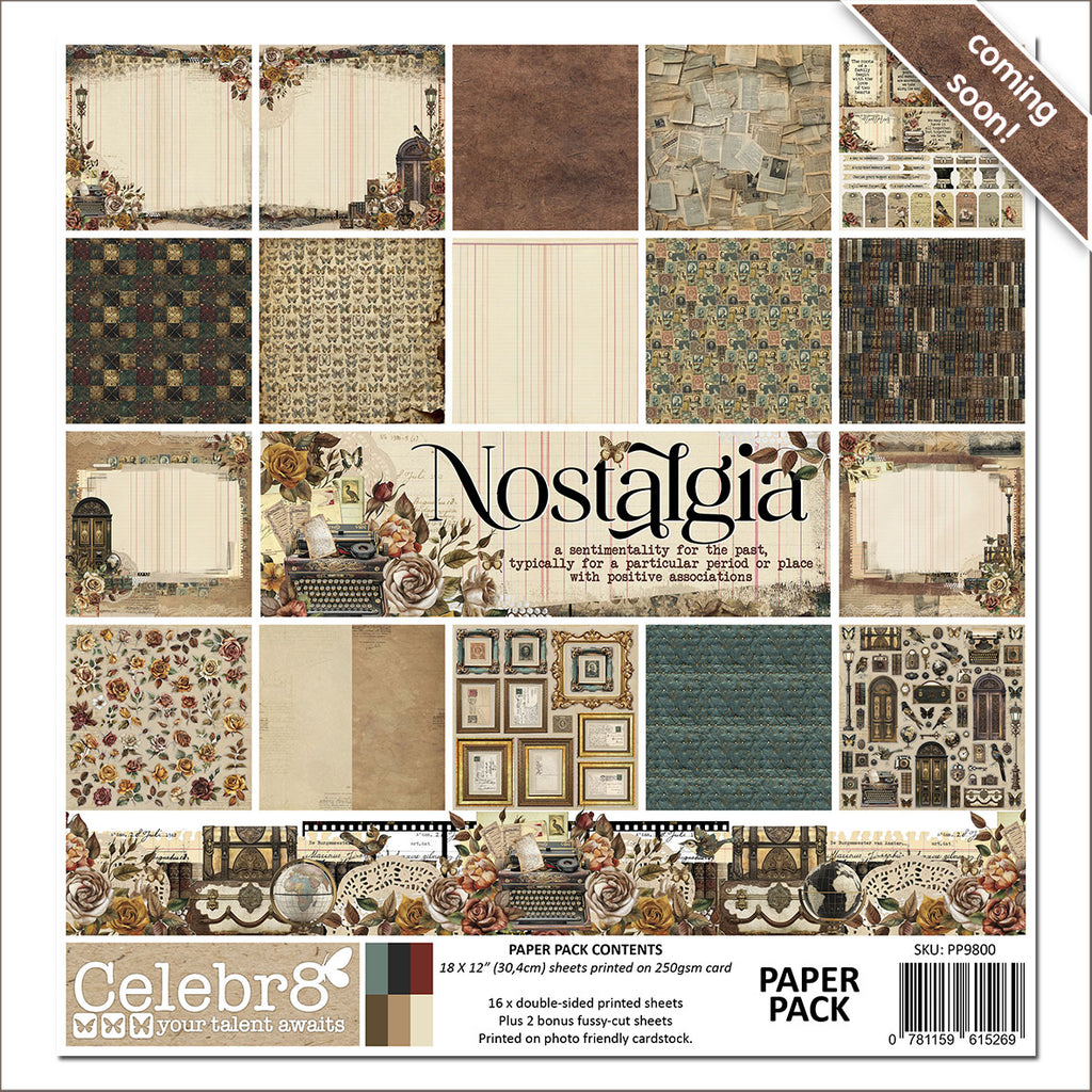 Celebr8 - Nostalgia Paper Pack