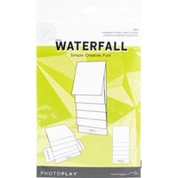 Photo Play Maker's Series - 4"X4" Mechanical Waterfall - White 3/Pkg