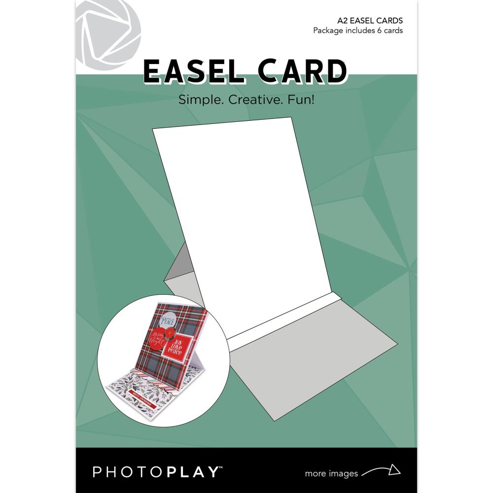 Photo Play Maker's Series - A2 Easel Cards 6/Pkg