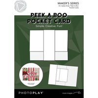 PhotoPlay Maker's Series - Peek-a-Boo Pocket Card 6/Pkg