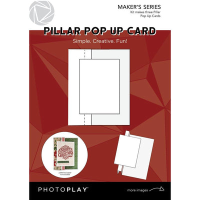 PhotoPlay Maker's Series - Pillar Pop Up Card 6/Pkg