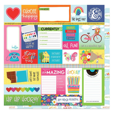 Photo Play - Serendipity Paper - Choose Happy