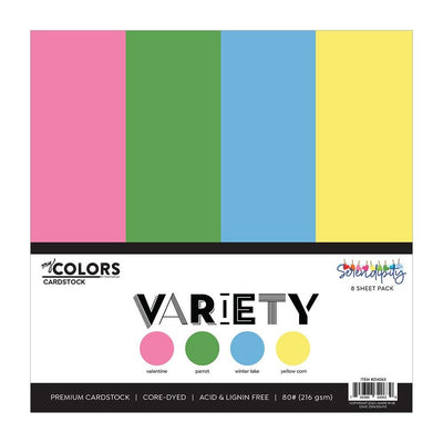 Photo Play - Serendipity Cardstock Variety Pack 8/Pkg