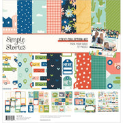 Simple Stories - Pack Your Bags Collection Kit 12"X12"