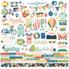 Simple Stories - Pack Your Bags Cardstock Stickers 12"X12"