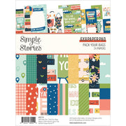 Simple Stories - Pack Your Bags Paper Pad 6"X8" 24/Pkg