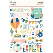 Simple Stories - Pack Your Bags Rub-Ons