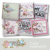 Uniquely Creative - Patchwork Roses Card Making Kit
