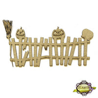 2Crafty - Halloween Scary Fence