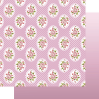 Uniquely Creative - Patchwork Roses Paper - On the Bias
