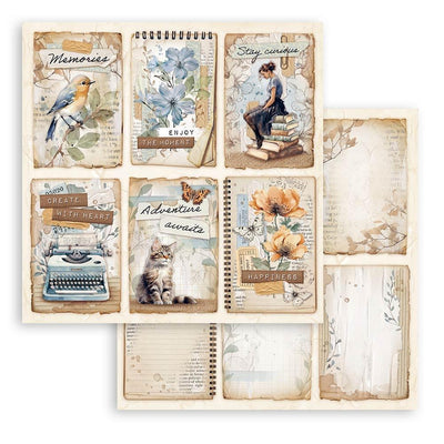 Stamperia - Secret Diary Paper - 6 Cards