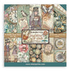 Stamperia - Gardens of Time Scrapbooking Double-Sided Paper Pad 12"x12" 10/Pkg