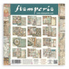 Stamperia - Gardens of Time Scrapbooking Double-Sided Paper Pad 12"x12" 10/Pkg