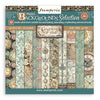 Stamperia - Gardens of Time Backgrounds Double-Sided Paper Pad 12"x12" 10/Pgk