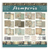 Stamperia - Gardens of Time Backgrounds Double-Sided Paper Pad 12"x12" 10/Pgk