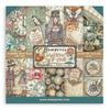 Stamperia - Gardens of Time Scrapbooking Double-Sided Paper Pad 8"X8" 10/Pkg