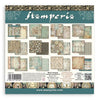 Stamperia - Gardens of Time Backgrounds Double-Sided Paper Pad 8"X8" 10/Pkg