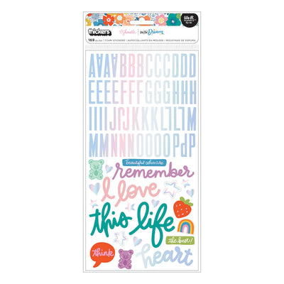 American Crafts - Shimelle Live the Dream Thickers 169/Pkg