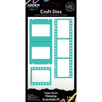 Arden Creative Studio - Maker Series Collection - Dies - Filmstrip Essentials 01