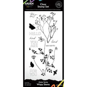 Arden Creative Studio - Page Starters Collection - Clear Photopolymer Stamps - Wispy Stems