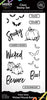 Arden Creative Studio - Wicked Woods Batty 4in x 8in Clear Stamp Set