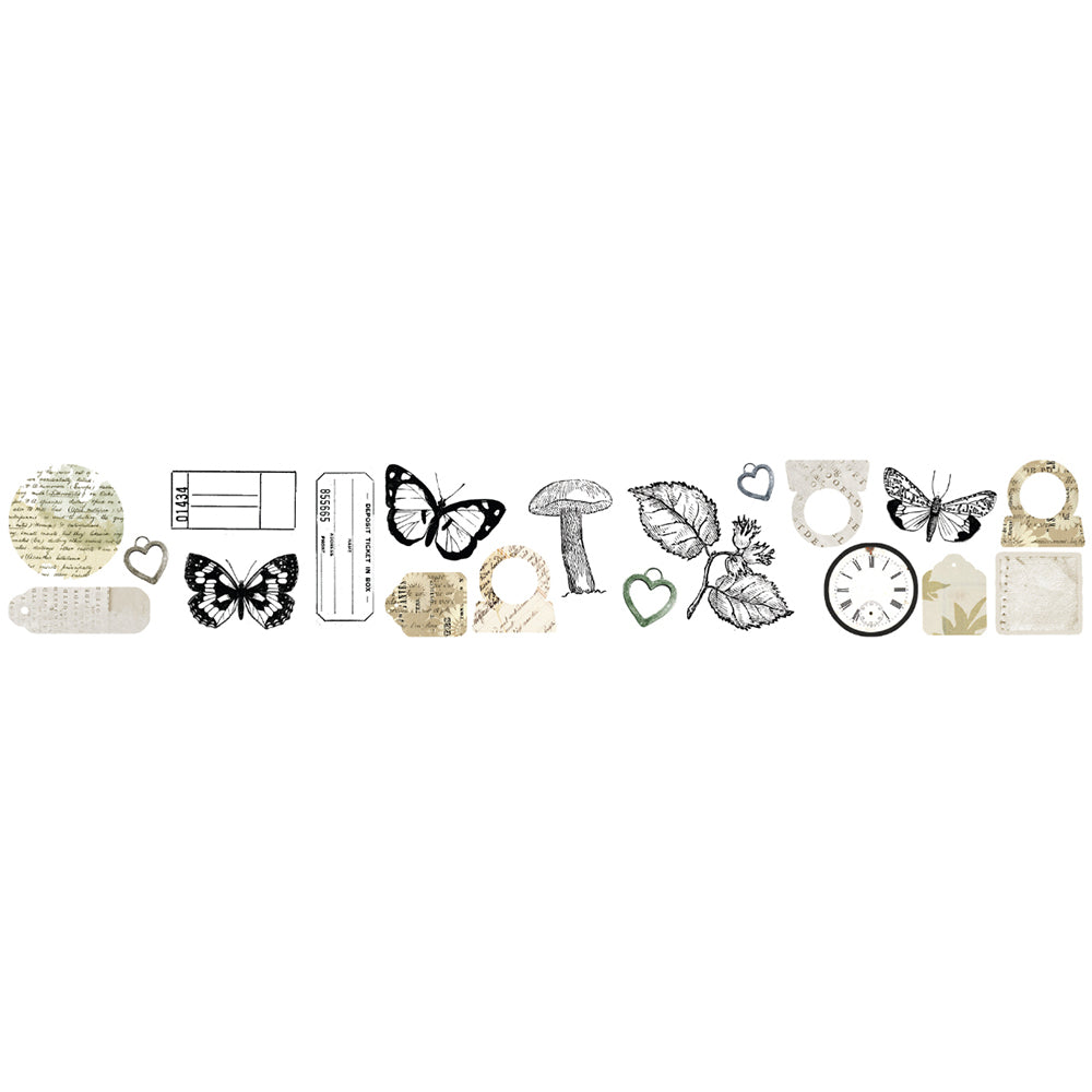 Arden Creative Studio - Vintage Makers Series Collection - Kiss-Cut PET Tape - Essentials