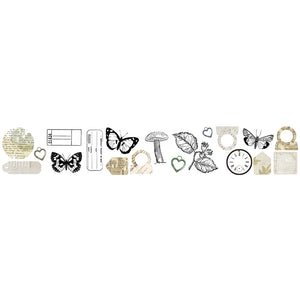 Arden Creative Studio - Vintage Makers Series Collection - Kiss-Cut PET Tape - Essentials