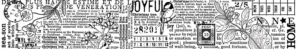 Arden Creative Studio - Season of Joy Journal Continuous Kiss-Cut PET Tape (