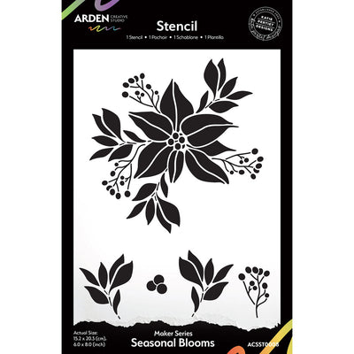 Arden Creative Studio - Marker Series - Seasonal Blooms Stencil