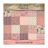 Tim Holtz Idea-ology - Palette Collection - 12 x 12 Paper Pack - Pink