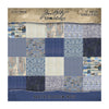 Tim Holtz Idea-ology - Palette Collection - 12 x 12 Paper Pack - Indigo