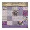 Tim Holtz Idea-ology - Palette Collection - 12 x 12 Paper Pack - Purple