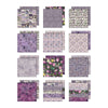 Tim Holtz Idea-ology - Palette Collection - 12 x 12 Paper Pack - Purple