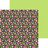 Doodlebug - Color Me Crafty Paper - Garden Girl