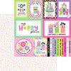 Doodlebug - Color Me Crafty Paper - Happy Dots