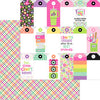 Doodlebug - Color Me Crafty Paper - Perfectly Plaid