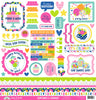 Doodlebug - Cupcakes & Candles This & That Cardstock 12x12 Stickers