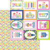 Doodlebug - Cupcakes & Candles Paper - Blooming Birthday