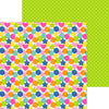 Doodlebug - Cupcakes & Candles Paper - Balloon Bouquet