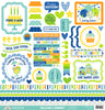 Doodlebug - Balloons & Banners This & That Cardstock 12x12 Stickers