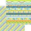 Doodlebug - Balloons & Banners Paper - Celebration Streamers