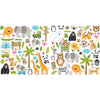 Bella Blvd - Zoo Day Ephemera Icons 82/Pkg