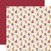 Echo Park - Baking Christmas Cheer Paper - Cheerful Gingerbread
