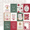 Echo Park - Baking Christmas Cheer Paper - 3 x 4 Journaling Cards