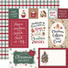 Echo Park - Baking Christmas Cheer Paper - Baking Journaling Cards