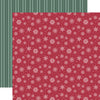 Echo Park - Baking Christmas Cheer Paper - Snowflake Icing