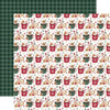 Echo Park - Baking Christmas Cheer Paper - Hot Chocolate Mugs